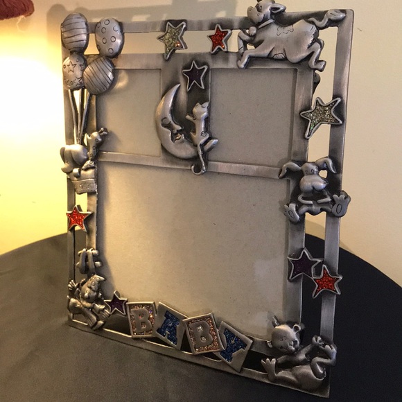 Pewter Baby Photo Frame - Picture 5 of 6